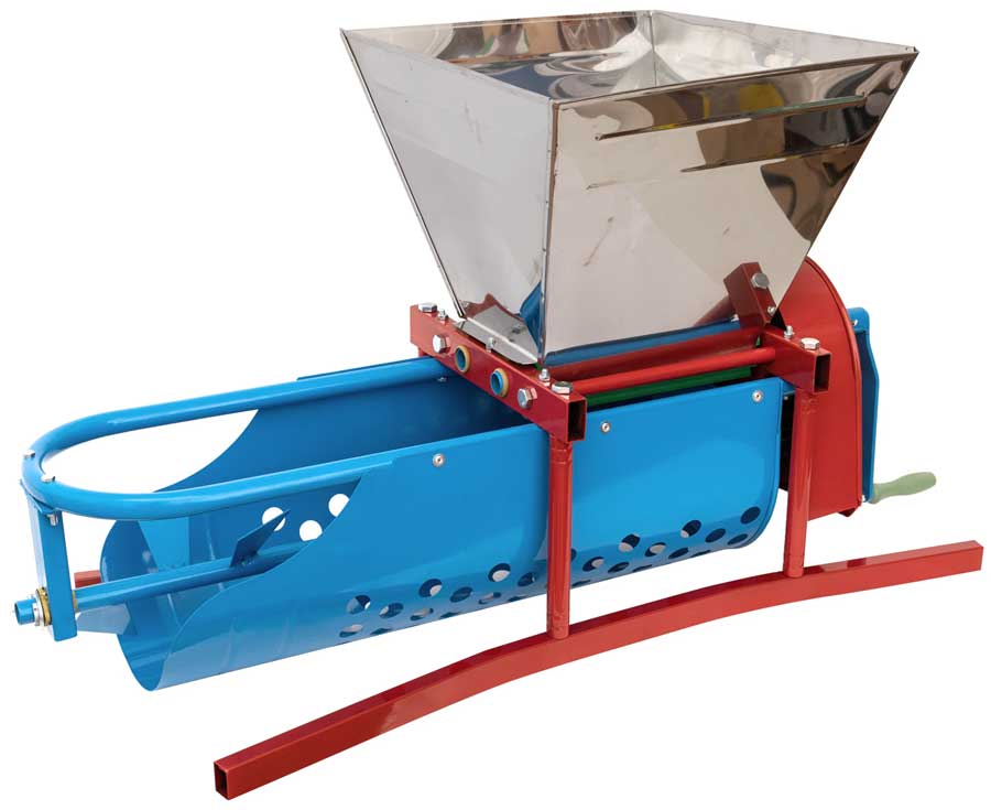 Zdrobitor manual de struguri cu desciorchinător Micul Fermier GF-1437