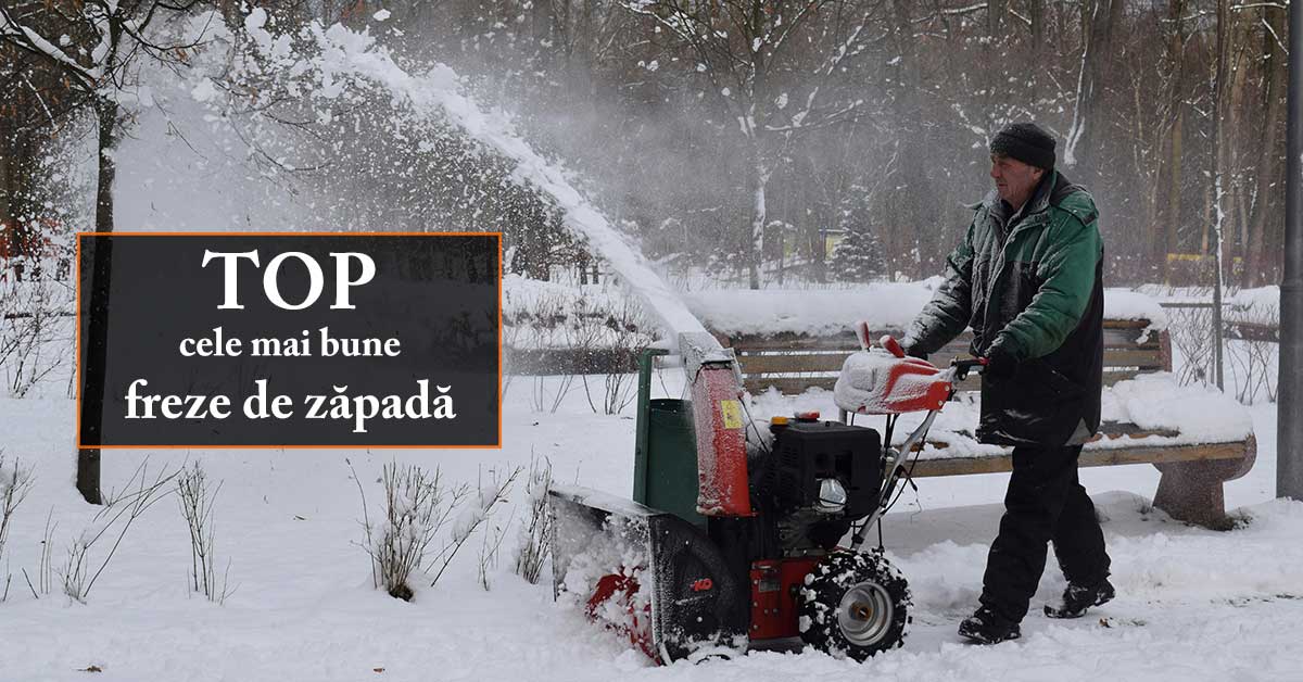 TOP cele mai bune freze de zăpadă