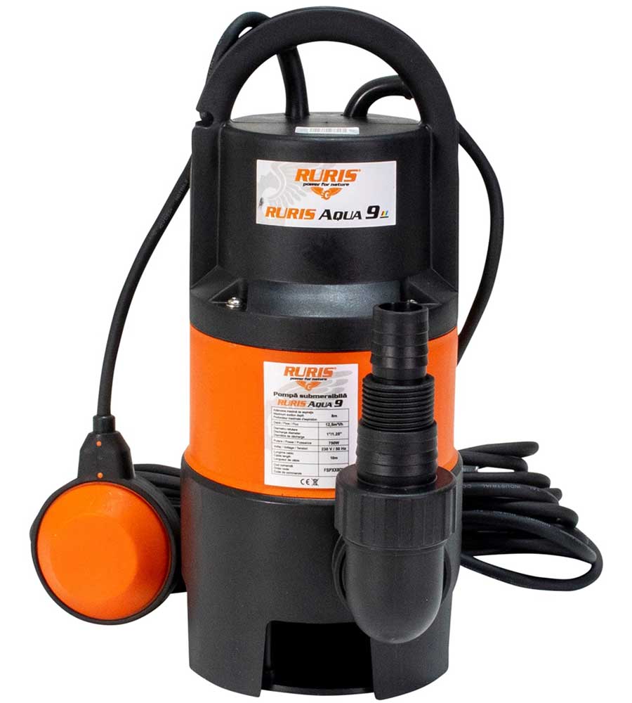 Pompă submersibilă de apă murdară Ruris Aqua 9