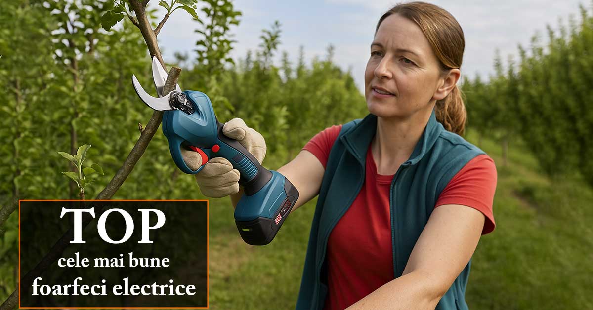 TOP cele mai bune foarfeci electrice de grădină