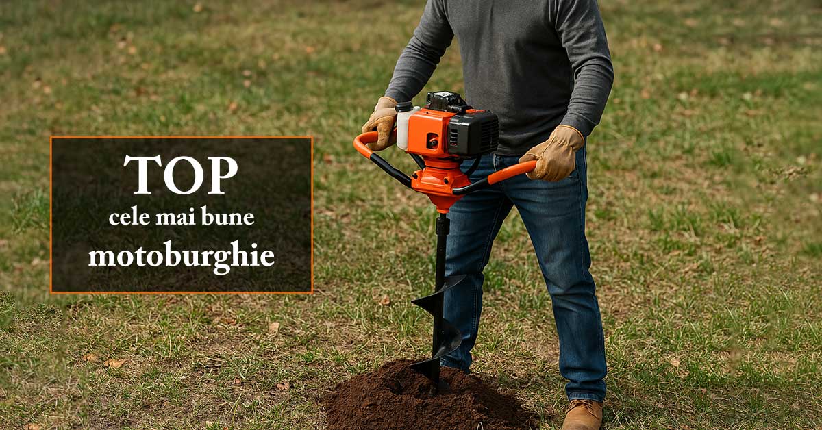 TOP cele mai bune motoburghie (foreze de pământ)
