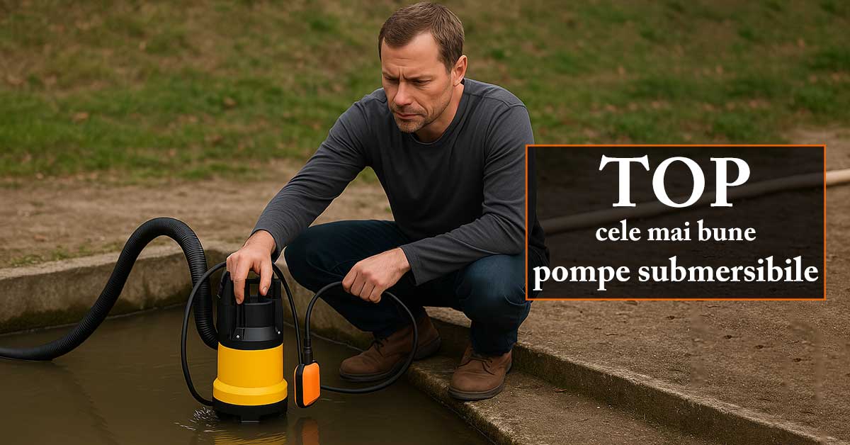 TOP 5 cele mai bune pompe de apă submersibile în 2025
