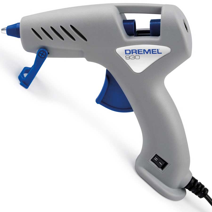 Pistol de lipit cu silicon Dremel 930