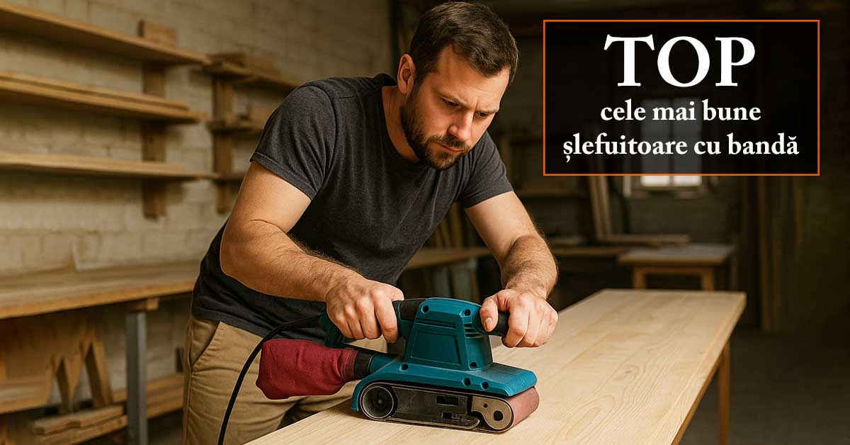 TOP cele mai bune șlefuitoare cu bandă