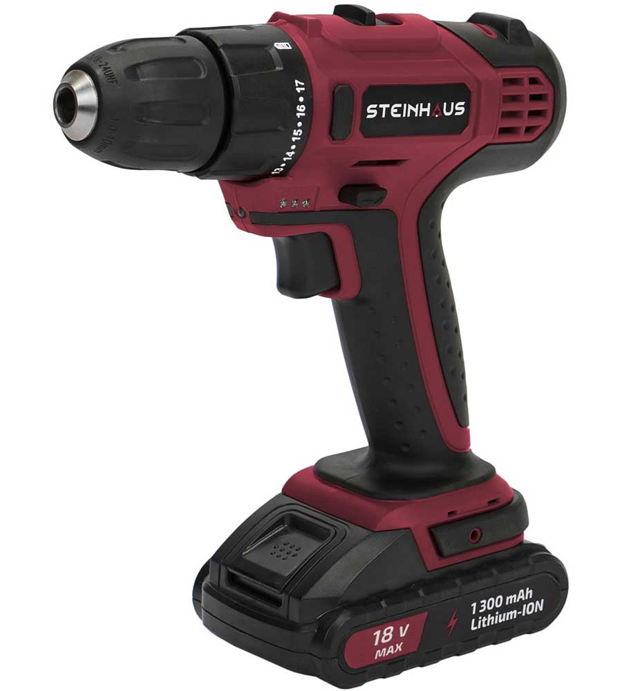 Mașină de găurit și înșurubat cu acumulator Steinhaus PRO-CD18X
